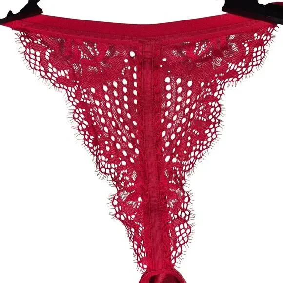 Cacique Red Floral Boost Plunge Womens Bra size 44C - Picture 7 of 7